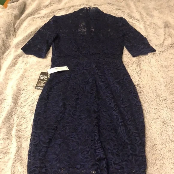 Blue Express Dress - Picture 7 of 10